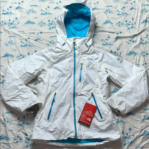 The North Face Womens Elemot Jacket GORE TEX White Jackets Coats